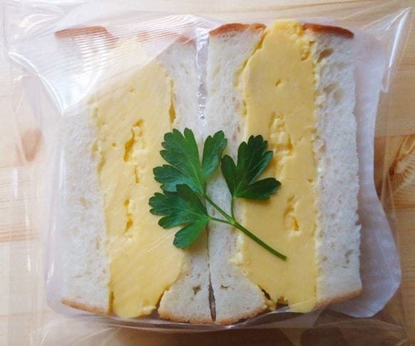 和風玉子サンド　天然酵母パン　沼津