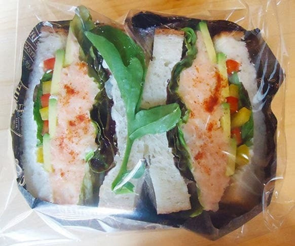 明太ポテトサンド　天然酵母パン　沼津